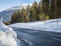 Mountain Pass in Germany: Clear Sky and Stunning Views