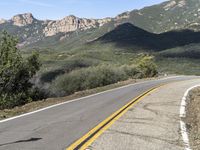 Mountain Pass Highway in California, USA