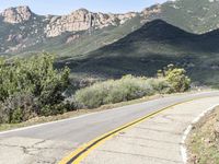 Mountain Pass Highway in California, USA