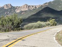 Mountain Pass Highway in California, USA