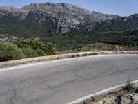 Mountain Pass in Mallorca: Clear Sky and Spectacular Views