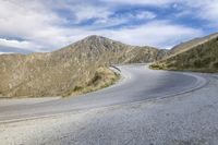 Mountain Pass in New Zealand: A Scenic Drive Through the Highlands