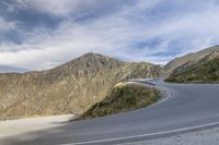 Mountain Pass in New Zealand: A Scenic Drive Through the Highlands