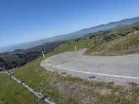 Mountain Pass Road: Smooth Asphalt in California, USA