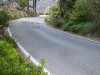 Mountain Pass Road in Spain: Clear Sky and Spectacular Views