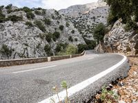 Mountain Pass in Spain, Europe