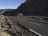 Mountain Pass in Tenerife, Spain