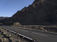 Mountain Pass in Tenerife, Spain