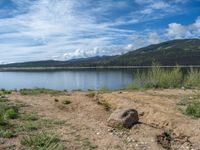 Mountain Profile in Colorado: A Scenic View