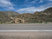 Mountain Profile Road in Utah, USA