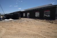 Mountain Range under Clear Skies: A Perfect Day