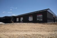 Mountain Range under Clear Skies: A Perfect Day