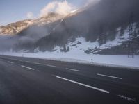 Mountain Range Highway Germany Switzerland 002