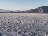 Mountain Range Overlooking Salt Lake City: A Winter Scene