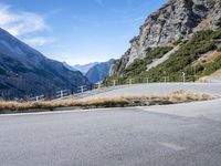 Mountain Road in the Alps of Italy: Capturing the Beauty of Europe