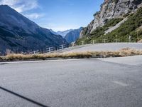 Mountain Road in the Alps of Italy: Capturing the Beauty of Europe