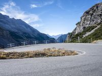 Mountain Road in the Alps of Italy: Capturing the Beauty of Europe
