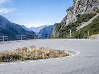 Mountain Road in the Alps of Italy: Capturing the Beauty of Europe