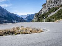 Mountain Road in the Alps of Italy: Capturing the Beauty of Europe