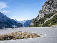Mountain Road in the Alps of Italy: Capturing the Beauty of Europe