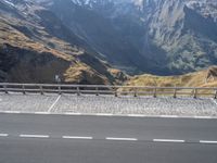 Mountain Road in Austria Under Clear Sky