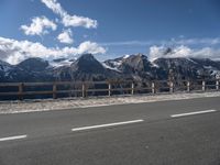 Mountain Road in Austria, Europe