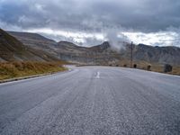 Mountain Road in Austria, Europe (Drama 001)