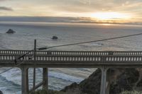 Mountain Road in Big Sur: Expansive Horizon and Scenic Views