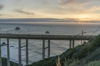 Mountain Road in Big Sur: Expansive Horizon and Scenic Views