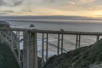 Mountain Road in Big Sur: Expansive Horizon and Scenic Views