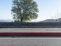 Scenic View of Mountain Road in California (001)