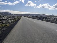 Mountain Road in Iceland, Europe