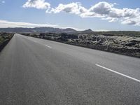 Mountain Road in Iceland, Europe