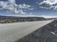 Mountain Road in Iceland Highlands