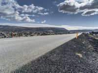 Mountain Road in Iceland Highlands