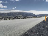 Mountain Road in Iceland Highlands