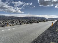 Mountain Road in Iceland Highlands