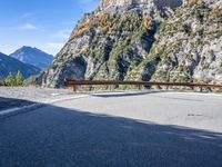 Mountain Road in the Italian Alps: An Overlook of Stunning Views