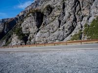 Mountain Road in Italy, Europe