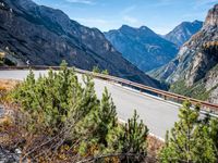 Mountain Road in Italy: An Overview of the Landscape