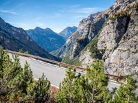 Mountain Road in Italy: An Overview of the Landscape