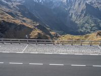 Mountain Road Landscape in Austria, Europe