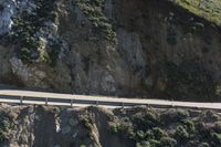 Mountain Road Landscape: High Cliffs and Stunning Views