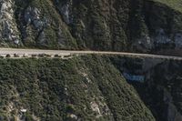 Mountain Road Landscape in the Highlands