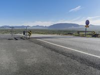 Mountain Road Landscape in Iceland