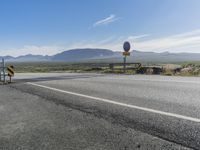 Mountain Road Landscape in Iceland