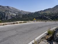 Road in the Mountains of Mallorca, Spain