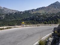 Road in the Mountains of Mallorca, Spain