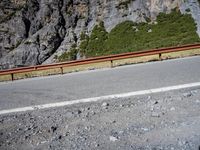 Mountain Road Overlook in Italy, Europe