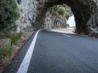 Mountain Road in Spain: A European Landscape